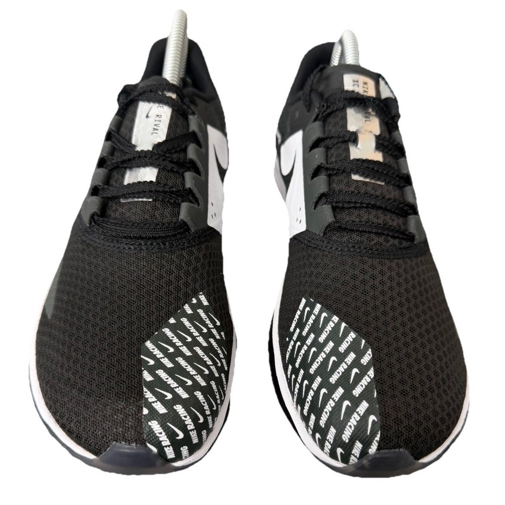 Nike Men's Zoom Rival 6 XC Track and Field Black/Silver Shoes Size 9.5 New - Picture 3 of 14